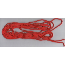 1mb  /   Sznurek bawełniany  #3mm  CZERWONY